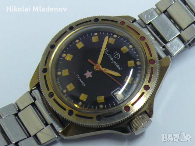 Съветски ВОСТОК КОМАНДИРСКИ Мъжки ръчен часовник, работещ, снимка 14 - Мъжки - 53178841