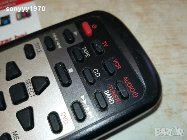 поръчано-TECHNICS EUR646497 RECEIVER REMOTE 2502221618, снимка 10 - Ресийвъри, усилватели, смесителни пултове - 35914992