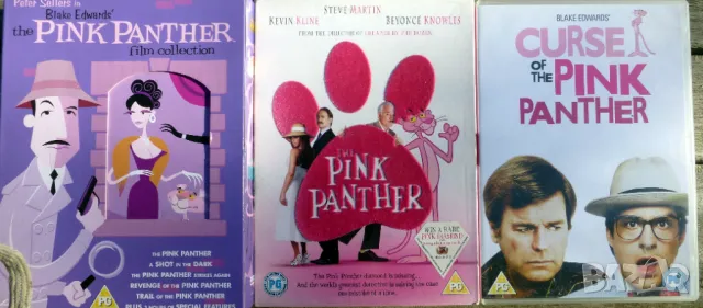 5 Pink Panther DVDs, снимка 2 - DVD филми - 49378795