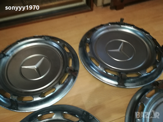 *МЕРЦЕДЕС РЕТРО ТАСОВЕ-4БР ИНОКС 1903240757, снимка 10 - Антикварни и старинни предмети - 44834264