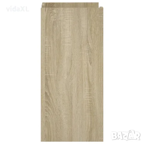 vidaXL Сайдборд, дъб сонома, 45x35x75 см, инженерно дърво, снимка 5 - Бюфети - 56148255