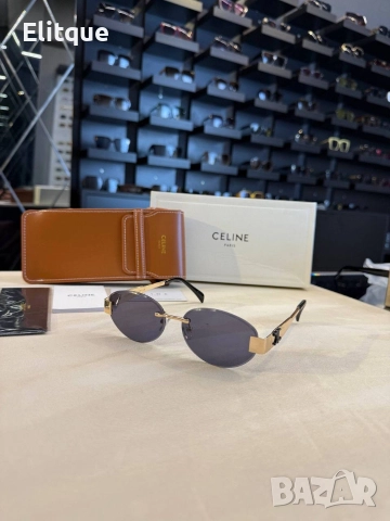 очила с черен обикновен калъф и ув защита tom ford celine, снимка 3 - Слънчеви и диоптрични очила - 52908116