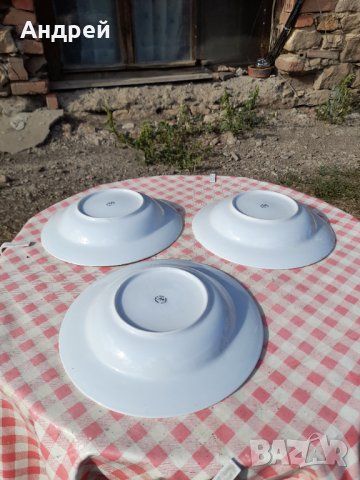 Стара порцеланова чиния,чинии #12, снимка 4 - Антикварни и старинни предмети - 33951416