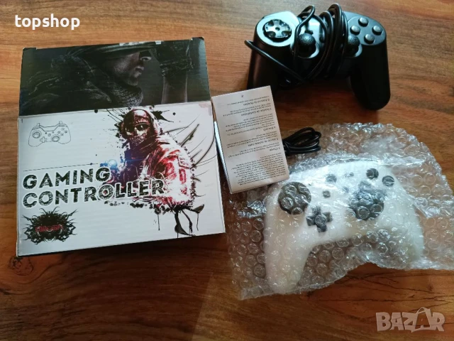 Джойстик за компютър и плейстейшън PC, Playstation, plug and play USB.