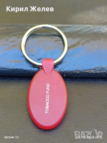 Рекламен ключодържател TOBACCO FUND много красив стилен дизайн 44064, снимка 4 - Други - 51525200