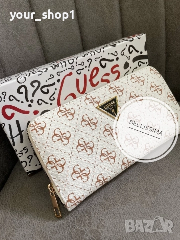 Дамско портмоне портфейл 3 цвята  Guess , снимка 7 - Портфейли, портмонета - 51852192