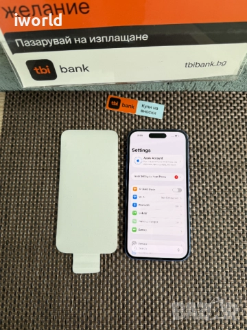 100% Battery 🔋 256GB ❗️ iPhone 16 Лизинг от 50лв/м ❗️ Ultramarine ГАРАНЦИЯ❗️, снимка 10 - Apple iPhone - 52736175