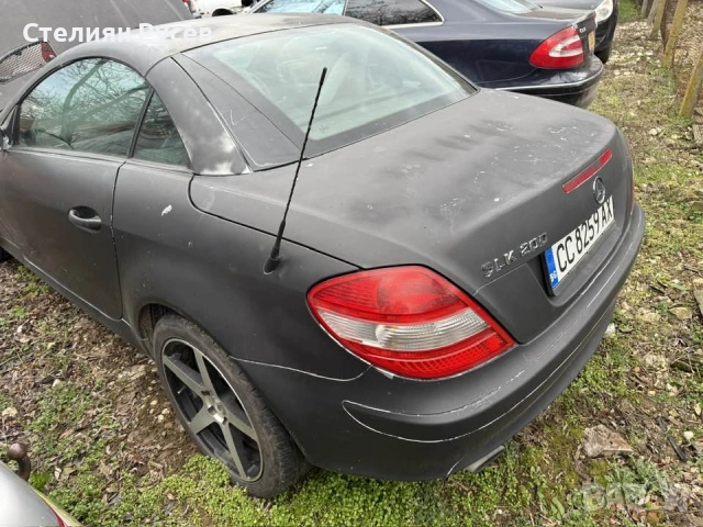 Mercedes-Benz SLK 200 КАБРИОЛЕТ 2.0 компресор  163кс / дясна дикреция  - цена  2600 евро или 5085,16, снимка 12 - Автомобили и джипове - 53142235