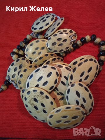 РЕДКИ ТРАДИЦИОННИ РЪЧНА МАЙСТОРСКА ЕТНО ИЗРАБОТКА БЕРБЕРСКИ ГРИВНА и ОГЪРЛИЦА от РОГ и МЕТАЛ 38723, снимка 16 - Бижутерийни комплекти - 41752718