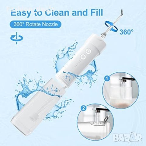 Нов Безжичен дентален орален иригатор за почистване на зъби Хигиена Грижа , снимка 7 - Други - 41762328