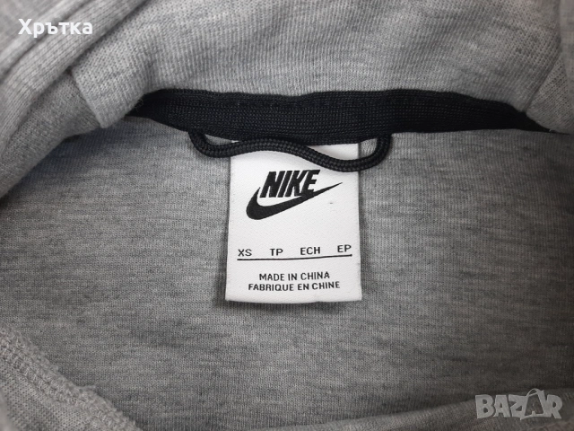 Nike Tech Fleece - Оригинален мъжки суитшърт размер XS, снимка 7 - Суичъри - 53125534