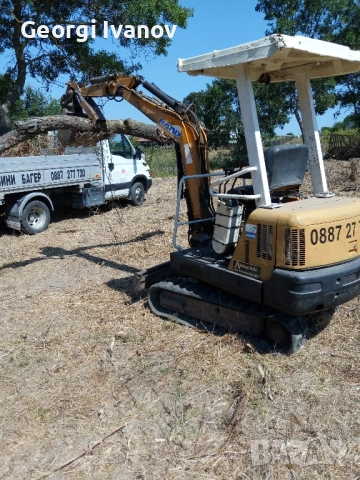 Услуги с малък багер и самосвал 2.5 тона, снимка 12 - Индустриална техника - 48721831