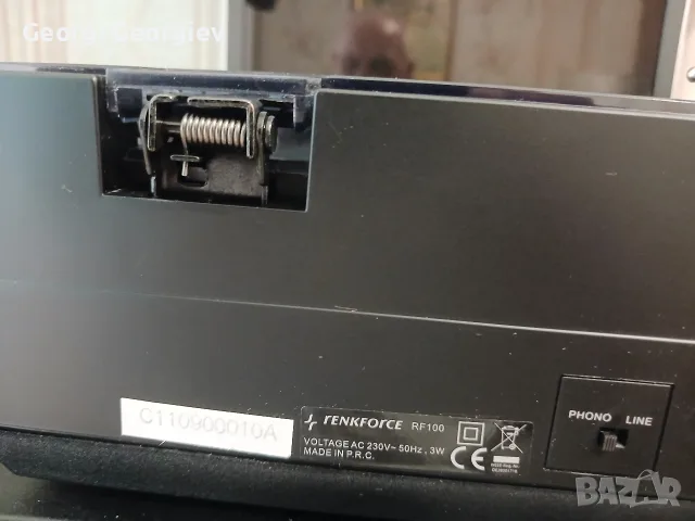 Стерео грамофон reinforce RF100, снимка 7 - Грамофони - 55855743