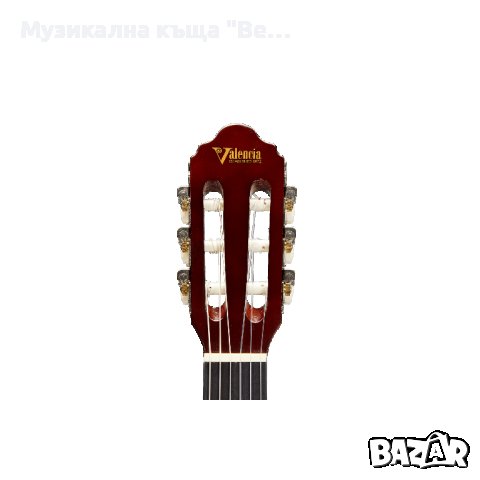 Класическа китара Valencia, Размер 4/4, Cutaway, Тънко тяло, снимка 7 - Китари - 41972141