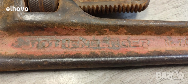 Тръбен ключ Rothenberger 102-36''-900mm, снимка 4 - Ключове - 52987532