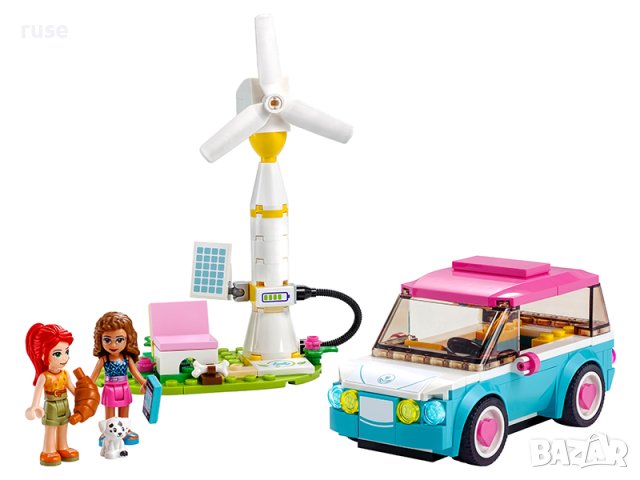 НОВИ! LEGO® Friends 41443 Електрическа кола на Olivia, снимка 2 - Конструктори - 40413416