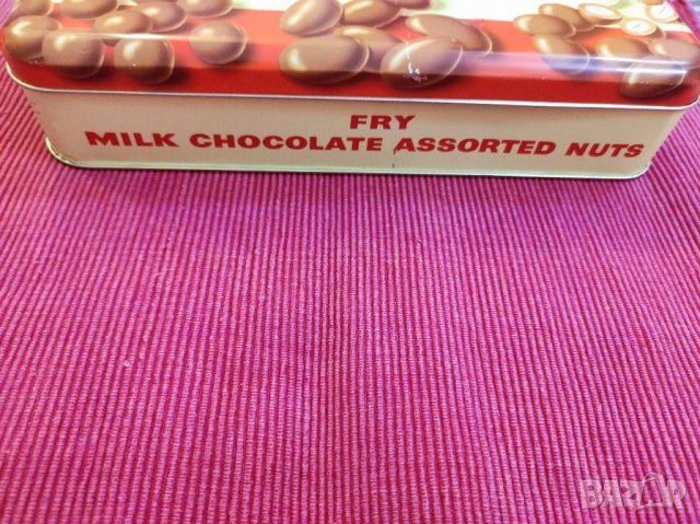 Стара тенекиена кутия от бонбони, Англия. , снимка 2 - Колекции - 35715031