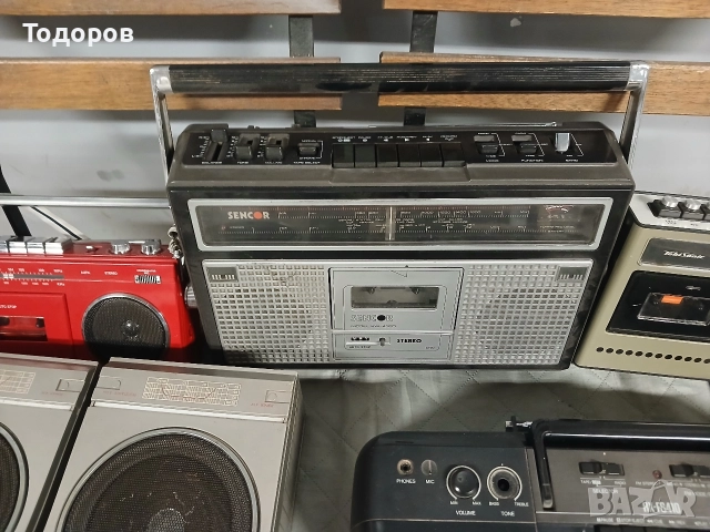 Sencor, Panasonic и др. ретро радиокасетофони, снимка 6 - Радиокасетофони, транзистори - 52975221