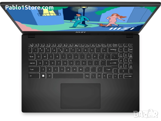 Лаптоп MSI MODERN 15 B7M 9S7-15HK12-456 15.6 ", AMD RYZEN 5 7430U, RAM 16 GB, SSD 512 GB, AMD RADEON, снимка 3 - Лаптопи за работа - 52904334