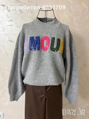 Пуловер , снимка 3 - Блузи с дълъг ръкав и пуловери - 52829396