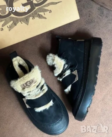 UGG Черни Дамски Зимни Боти 36-40 Номер 