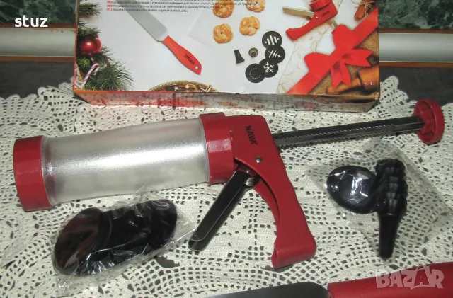 Кулинарна преса за сладки и гарниране, неупотребявана, снимка 5 - Аксесоари за кухня - 50008741