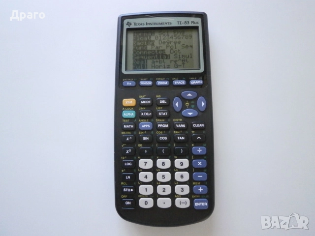 Графичен калкулатор Texas Instruments TI-83 Plus, снимка 2 - Друга електроника - 51497459