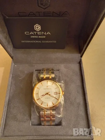 Швейцарски Автоматик Catena (29 камъка), снимка 3 - Мъжки - 56221320