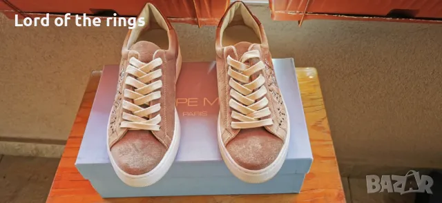 Оригинални маркови дамски маратонки/сникърси PHILIPPE MODEL - 37 номер, снимка 3 - Маратонки - 49775534