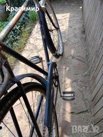 Старо колело /велосипед Диамант, за реставрация, снимка 6 - Антикварни и старинни предмети - 53847334