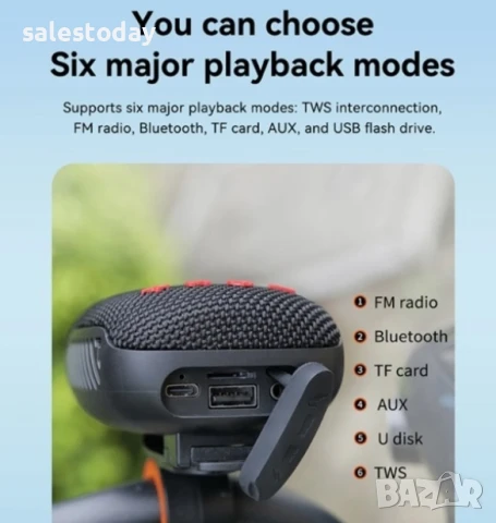 Музика за мотор, колонка за велосипед, колело, тротинетка, скутер, снимка 3 - Аксесоари и консумативи - 41842091