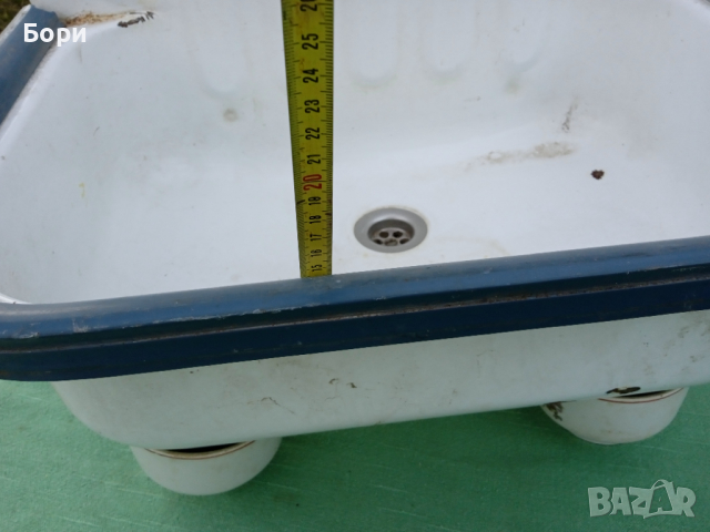 Стара емайлирана мивка, снимка 12 - Мивки - 36239942