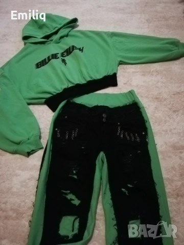 Нов Дизайнерски Дамски Комплект, снимка 2 - Спортни екипи - 53416149