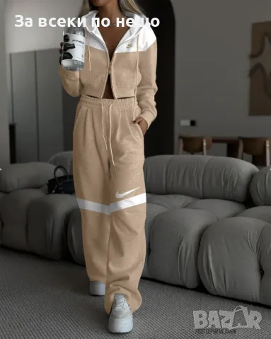 Дамски спортен комплект Nike - 3 налични цвята Код A59, снимка 4 - Спортни екипи - 47384637