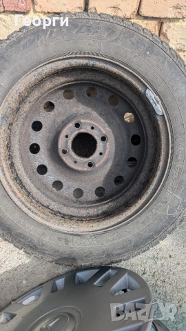 4 Зимни гуми с Тасове и Джанти 175/65R14 Пежо - Ситроен, снимка 5 - Гуми и джанти - 52650625