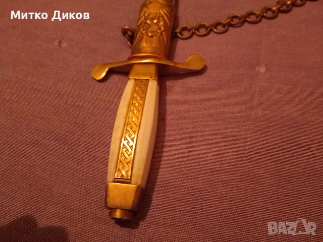 Общовойскови армейски кортик от соца отличен 34см и острие 25см ни, снимка 8 - Ножове - 56222069