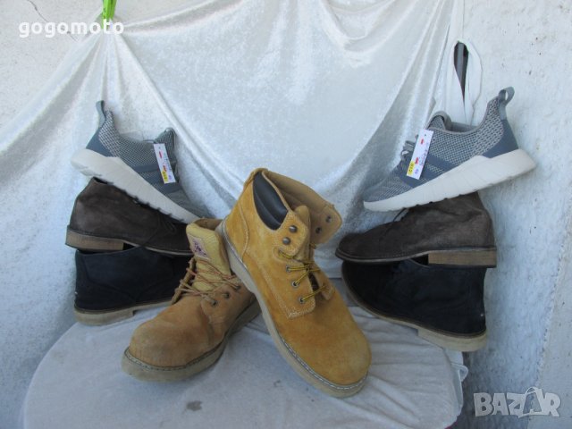BIG BOY МАСЛОУСТОЙЧИВИ работни обувки 47 - 48,Brahma®,100% естествена кожа = велур, снимка 11 - Мъжки боти - 35847354