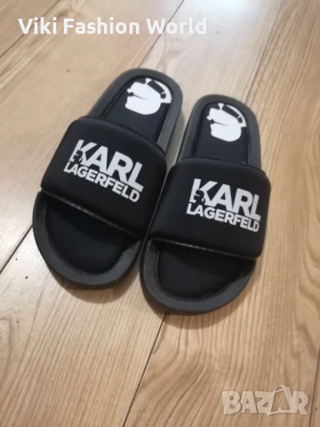 Дамски чехли KArl Lagerfeld, снимка 2 - Чехли - 51305179