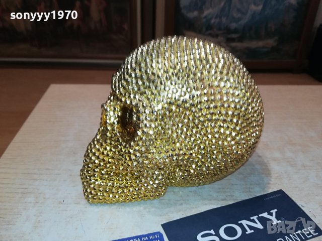 златен череп внос франция 1208231723, снимка 2 - Антикварни и старинни предмети - 41836061