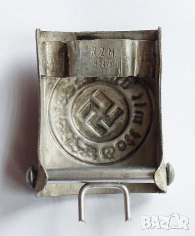 WW2 3 Райх Немска катарама за колан Wehrmacht police, снимка 5 - Антикварни и старинни предмети - 51749264