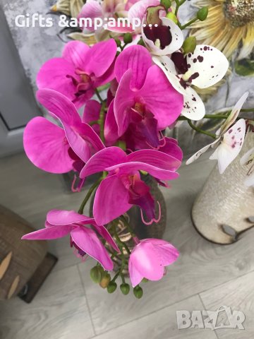 Клонка цвят от Орхидея, снимка 3 - Изкуствени цветя - 40665665