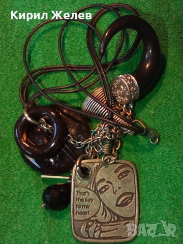 МАРКОВО - УМБОПО - ПОСРЕБРЕНО КРИСТАЛНО ФЕШЪН АРТ КОЛИЕ БУТИКОВА ОГЪРЛИЦА 34683, снимка 16 - Колиета, медальони, синджири - 39142006