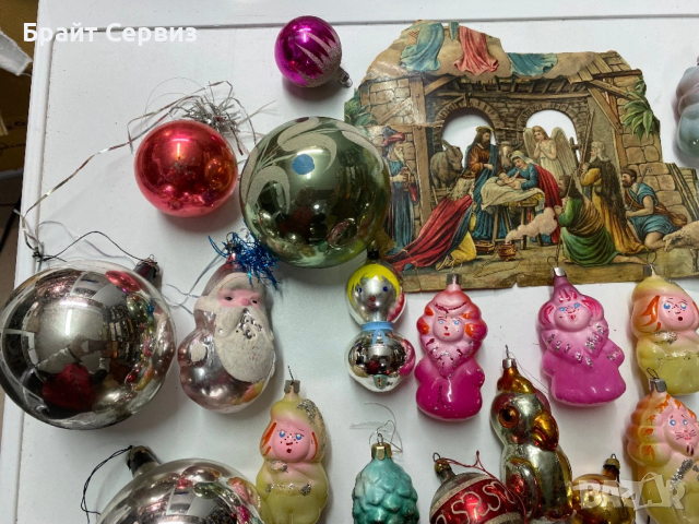 Украшения за елха ретро, снимка 2 - Колекции - 53438089