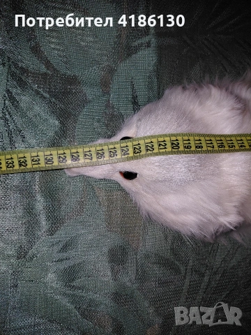 Не ползвана кожа,голям размер от бяла лисица., снимка 3 - Шалове - 53750151