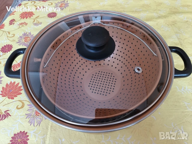 тенджера 3 в 1 , снимка 3 - Съдове за готвене - 53188789