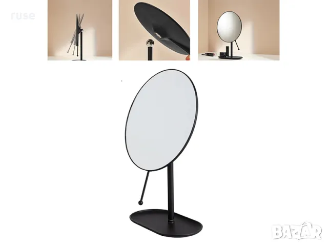 НОВИ! Козметично увеличително огледало със стойка за аксесоари, снимка 2 - Огледала - 48592565