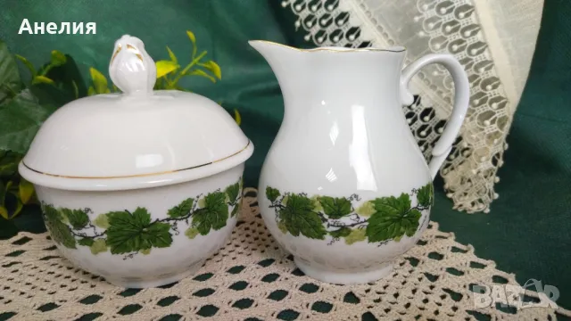 Burg Lindau porcelain за 12 човека , снимка 3 - Чаши - 50170254