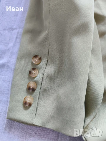 KAIIA Twisted blazer dress sage S-M, снимка 9 - Рокли - 51170933