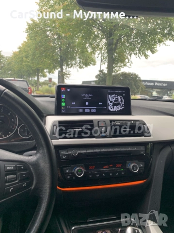 6GB RAM Мултимедия Android 14 BMW 3 F30 F31 F32 NBT Навигация Андроид