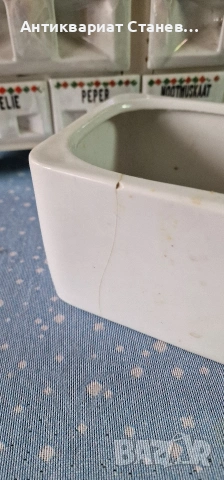 АНТИКВАРЕН КУХНЕНСКИ КОМПЛЕКТ „VICTORIA“ – CZECHOSLOVAKIA (1918–1939) , снимка 9 - Аксесоари за кухня - 53611086